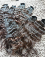 Expédition depuis les États-Unis : Extensions de cheveux humains bruts indiens bouclés lâches, cheveux raides comme des baguettes, cheveux bouclés crépus vietnamiens et birmans, cheveux bouclés profonds, cheveux bouclés rebondissants