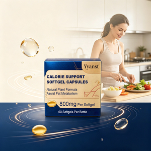 Capsules molles de soutien calorique 800mg 60 unités – Nutriments d'origine végétale pour soutenir l'activité métabolique – Marque privée OEM Soins de santé - Product Image 5