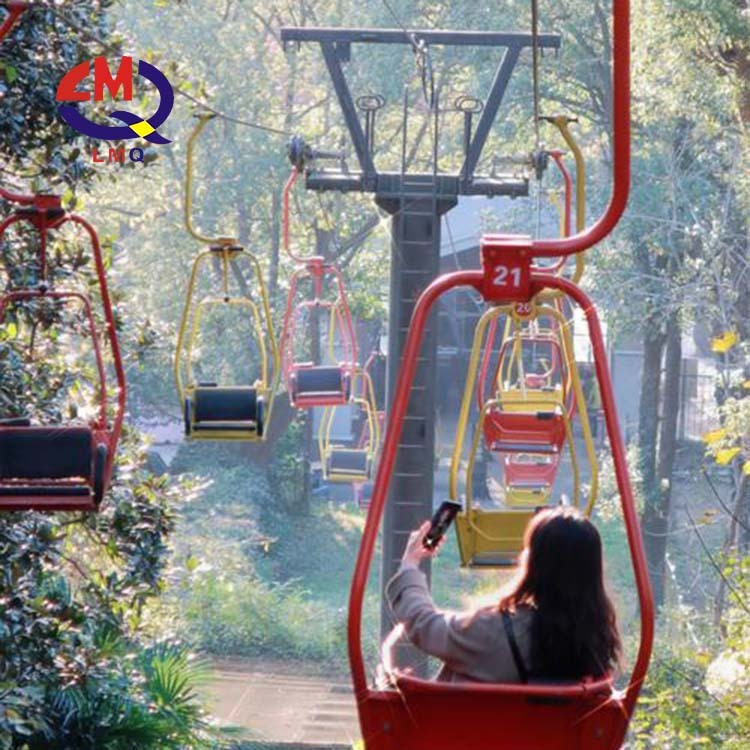 Outdoor 2 Person Ropeway Cable Car