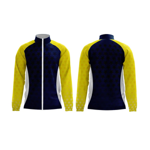 Chaqueta de entrenamiento con estampado de estrellas para hombre, chaqueta deportiva con cremallera completa, cuello alto, cortavientos deportivo ligero, ropa exterior - Product Image 1