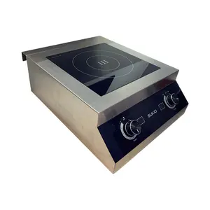 New Arrival Stainless Steel Single Commercial Portable Electric 5000 Watt Induction Cooktop