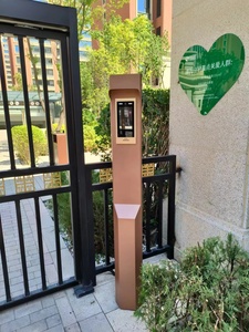 Phổ ngoài trời Video <span class=keywords><strong>intercom</strong></span> Chuông cửa chống trộm thép không gỉ màn hình cảm ứng hai chiều phím âm thanh/Thẻ gắn trụ cột - Product Image 6