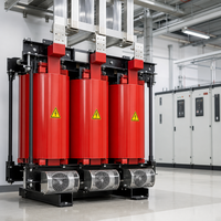 Transformateur triphasé sec YIDD YZC 35kV 480V 50/60Hz entièrement étanche, transformateur abaisseur direct usine