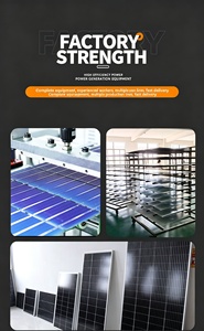 แผงโซลาร์เซลล์แบบโมโนคริสตัลไลน์ 30W 50W 100W 150W 200W 300W 550W ขายส่งโมดูล PV สำหรับโครงการโซลาร์เซลล์แบบออฟกริด จัดหาจำนวนมาก - Product Image 6