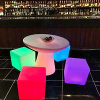 Impermeabile 40CM Party LED cubo/alta qualità ricaricabile LED cubo Bar Led luce cubi/16 colori tavolo & luce sedia
