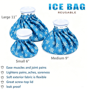 Offerta Speciale: Sacchetti di Ghiaccio Riutilizzabili da 6 e 9 Pollici per Terapia Caldo-Freddo, Prodotti in Plastica Resistente per Alleviare il Dolore - Product Image 2