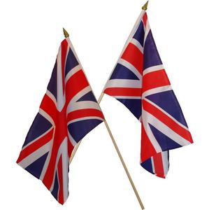 Drapeau français miniature bon marché 14*21cm, petit drapeau français à main pour défilé, drapeau à agiter pour la fête de la Bastille - Product Image 5