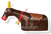 Machine d'équitation à la main d'œuvre humaine professionnelle et stable Unicore avec structure de verrouillage à vis complète, certifiée CE FCC, pour la location