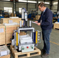 Prensa Hidráulica Neumática de 1-20 Toneladas |   220V |   Máquina Neumática de Estampado, Remachado y Grabado, Prensa Hidráulica Neumática