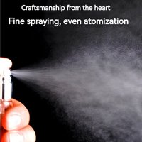 Flacon de parfum en verre de 33ml avec pulvérisateur à pompe Paquet cadeau promotionnel avec atomiseur pratique
