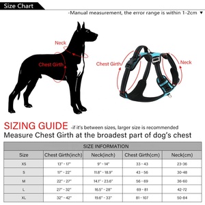Premium Padded <b>Reflective</b> Pet Walking Vest Set Soft Sport Nylon Material Adjustable No Pull Design for <b>Dog</b> Outdoor Stroll Safe - Product Image 4