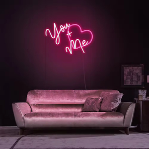 Enseigne néon LED murale personnalisée en acrylique et PVC, pour décoration de mariage, enseigne électronique, fabricant dropshipping - Product Image 1