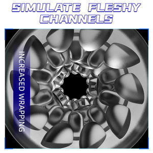 大人グッズ自動男性マスターベーターカップ18 + 大人膣セックスおもちゃ回転吸引機 - Product Image 3