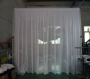 Adjustable Wholesale Aluminum <b>Pipe</b> and Drape Set Modern Backdrop <b>Stand</b> for Wedding Party Events Shelf Only - Product Image 3