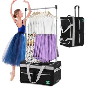 Échantillon gratuit : Sac de voyage à roulettes pour la danse, sac de sport à roulettes avec porte-vêtements par Bag Factory - Product Image 4