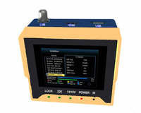 Medidor de Señal Satelital Digital DVB-S2 con Pantalla de Video y Audio HDTV