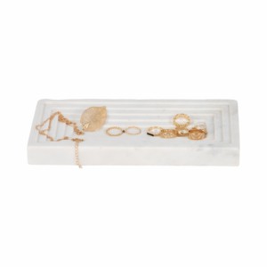Vassoio in Marmo Decorativo Rettangolare, Centrotavola Moderno per Tavolino da Caffè, Decorazione per la Casa - Product Image 2
