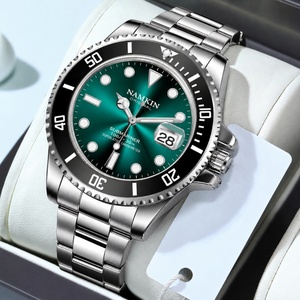Montres automatiques classiques de luxe pour hommes OEM 42 mm en acier inoxydable, lunette en céramique luminescente, 10 ATM, montre mécanique de plongée, saphir - Product Image 1
