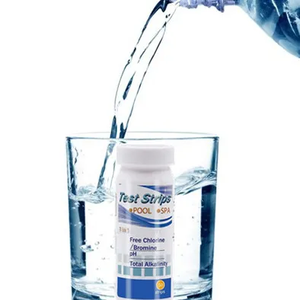 Kit de test d'eau pour piscines 3 en 1, produits chimiques pour piscines, bandelettes de test pour spa, test de <span class=keywords><strong>chlore</strong></span> pour <span class=keywords><strong>piscine</strong></span> - Product Image 5