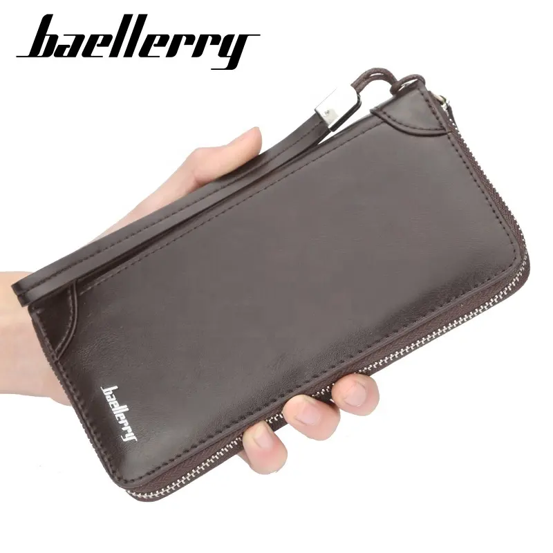 Baellerry Big Capacity Men's Phone Wallet For Male Clutch Bags