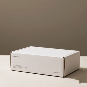 Cajas de Cartón Corrugado Brillante con Logotipo Personalizado, Materiales Reciclados, Caja de Envío Rígida con Protección UV para Envíos, Caja de Regalo para Embalaje - Product Image 6