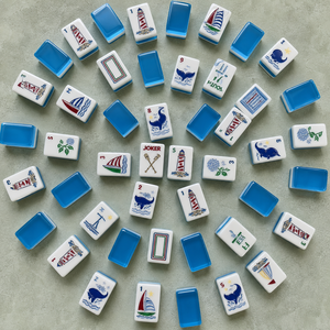 Lot de tuiles de Mahjong en acrylique gravées de luxe, nouvelle collection américaine, vente en gros - Product Image 6