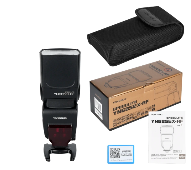 Yongnuo YN685EX-RF TTL Flash Light for Sony Mirrorless Camera High-speed Sync Hot Shoe Light for A1 A7 A7II  A7III  A7IV A7C A7R