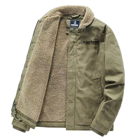 Vente en gros de vestes personnalisées pour hommes Manteaux décontractés en laine d'agneau Grande taille Vestes pour hommes Nouveau design Vêtements d'extérieur chauds pour l'hiver Veste pour hommes pour l'hiver