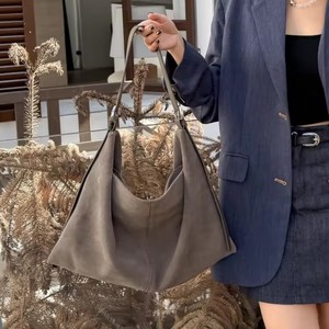 Nuova <span class=keywords><strong>borsa</strong></span> invernale a tracolla alta da <span class=keywords><strong>donna</strong></span> in vera pelle Nubuck stile europeo stile europeo - Product Image 1