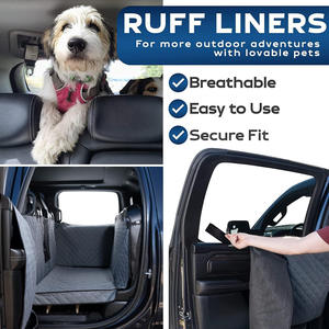 Cubierta de asiento trasero, hamaca de tamaño completo para asiento de camión con función plegable, Material Oxford sólido para gatos y perros - Product Image 4