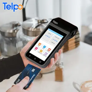 Telpo TPS320手持式条码预付卡刷卡机POS支付/彩票/公交票务