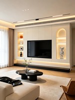 Lemari TV Minimalis Full Aluminium dengan Presisi Dimensi Khusus, Lapisan Anti Air IPX4 & Anti Korosi untuk Gaya Modern