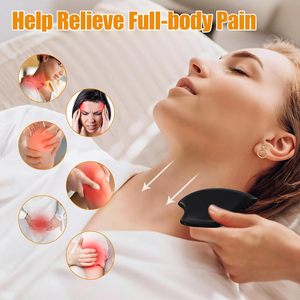 Herramienta de Masaje Facial Gua Sha de Piedra Empress con Logotipo Personalizado, para Esculpir la Postura y Drenaje Linfático, 100% Piedra Bian Auténtica - Product Image 4