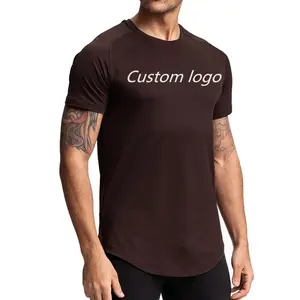 Quality Men 100% Cotton T-shirt Custom Logo Blank T-shirt High Quality Normal Fit Crew Collar Slim-fit T-shirt Jersey Casual