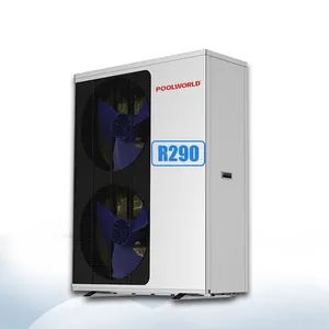Europe standard R290 gas low temperature heat pump air sourced domestic warm water heat pump