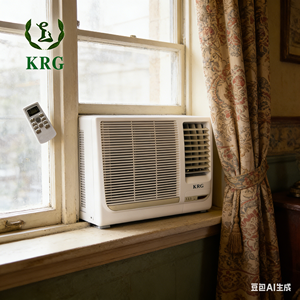 Climatiseur de fenêtre KRG de haute qualité 24000 BTU, refroidissement unique, flux d'<span class=keywords><strong>air</strong></span> stable, économie d'énergie, commande mécanique, idéal pour les maisons et appartements - Product Image 4