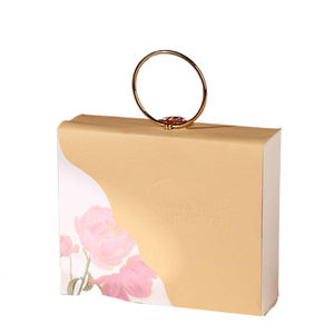 Manifattura personalizzata all'ingrosso sposa e <span class=keywords><strong>sposo</strong></span> regalo caramelle scatole rosse regalo scatola di imballaggio di caramelle di nozze regalo - Product Image 5