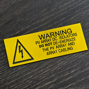 Van nhận dạng nhựa không thấm nước Khắc Máy huyền thoại PVC hai lớp khắc tên nơi đánh dấu ABS khắc nhãn - Product Image 3