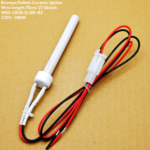 Biomasse Pellet Keramik Zünder, 220V 350W Schwarz Zünder, Heizrohr, Kernofen, Grill ofen, Kamin Zubehör - Product Image 6