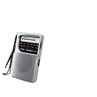 K-266 Lage Prijs Beste Oplaadbare Mini Draagbare Pocket Radio Ingebouwde Oortelefoon Jack Radio Am/Fm 2 Band Stereo Radio