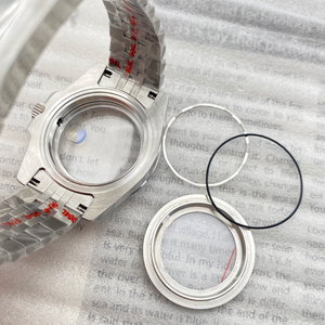 Pièces de montre de luxe personnalisées, accessoires pour montres, 40 mm, acier inoxydable 316l, mouvement NH35 NH36 8215 <span class=keywords><strong>ETA</strong></span> <span class=keywords><strong>2824</strong></span>, verre saphir, boîtier de montre - Product Image 6