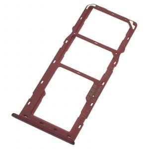 Bandeja para tarjetas SIM y micro SD, Galaxy A10s A107F - Rojo - Product Image 3