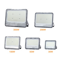 KCD SMD Détecteur de Mouvement Longue Distance Mini 10w 20w 50w 100w RGB Réflecteur Extérieur IP66 Nouveau Design Projecteur LED avec Support