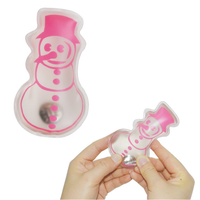 Compresse chaude/froide réutilisable avec logo personnalisé, chauffe-mains en forme de cœur, chauffe-mains en gel, coussin chauffant, compresse chaude, coussinets chauffants