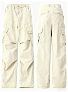 TKAN335 vente en gros de coton de luxe activités de plein air pantalons décontractés grande taille homme pantalon multi-poches Baggy Cargo pour pantalon de voyage - Product Image 2