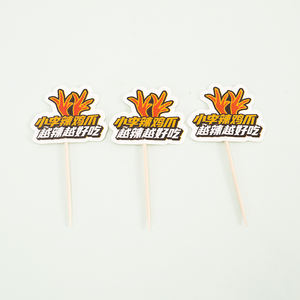 Marqueurs de fromage personnalisés pour plateau de charcuterie, étiquettes alimentaires, étiquettes pour cupcakes, marqueurs pour cure-dents, accessoires pour planches à découper - Product Image 4