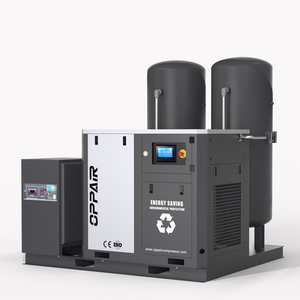 37Kw 50hp <span class=keywords><strong>Skid</strong></span> gắn máy nén khí với xe tăng lạnh máy sấy không khí - Product Image 4
