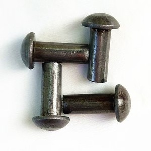 5*50 rắn 6*50 lớp 4.8 thép carbon kết thúc màu đen Fastener 6*40 nửa đầu tròn 5*40 đinh tán rắn - Product Image 3