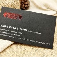 Cartes de visite personnalisées en papier bio-art, impression de luxe, cartes de visite avec logo en feuille d'or