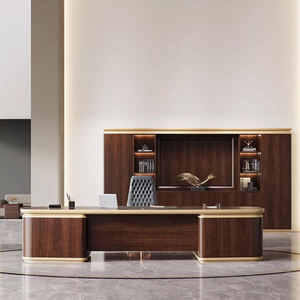 Ensemble <span class=keywords><strong>de</strong></span> bureau <span class=keywords><strong>commercial</strong></span> moderne, mobilier <span class=keywords><strong>de</strong></span> bureau haut <span class=keywords><strong>de</strong></span> gamme avec rangement, bureau élégant pour les espaces <span class=keywords><strong>de</strong></span> travail professionnels - Product Image 2